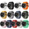 Marine Band Für Samsung Galaxy Watch 7 ultra 47mm Sport Silikon Armband Strap Galaxy Watch ultra Strap 47 Leuchtend Zubehör