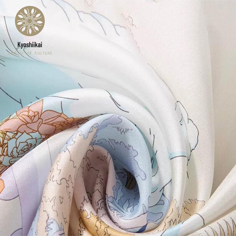 Jing Sijie Mystery City Square Scarf