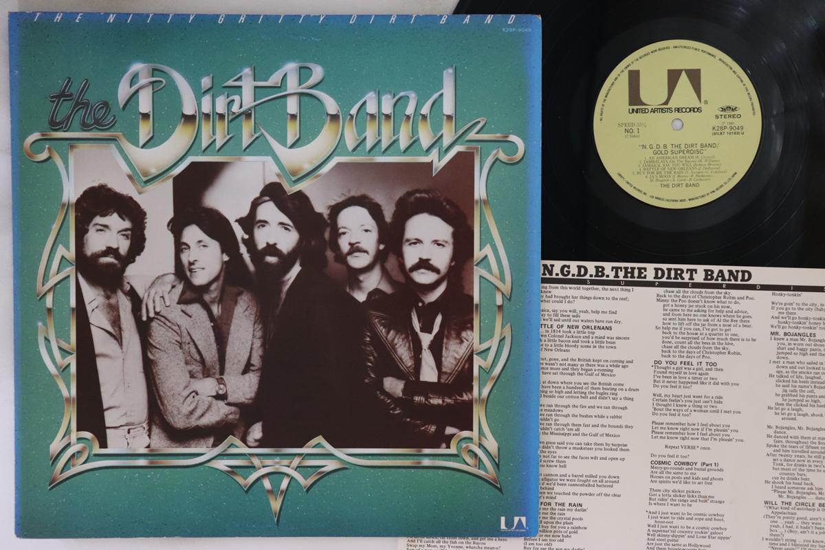 

LP Record NITTY GRITTY DIRT BAND Dirt Band K28P9049 UNITED ARTISTS 1980 Japan Rock