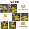 Dinosaur slippers summer cute cartoon indoor home bathroom bath EVA step on shit feeling can be worn outside cool slippers