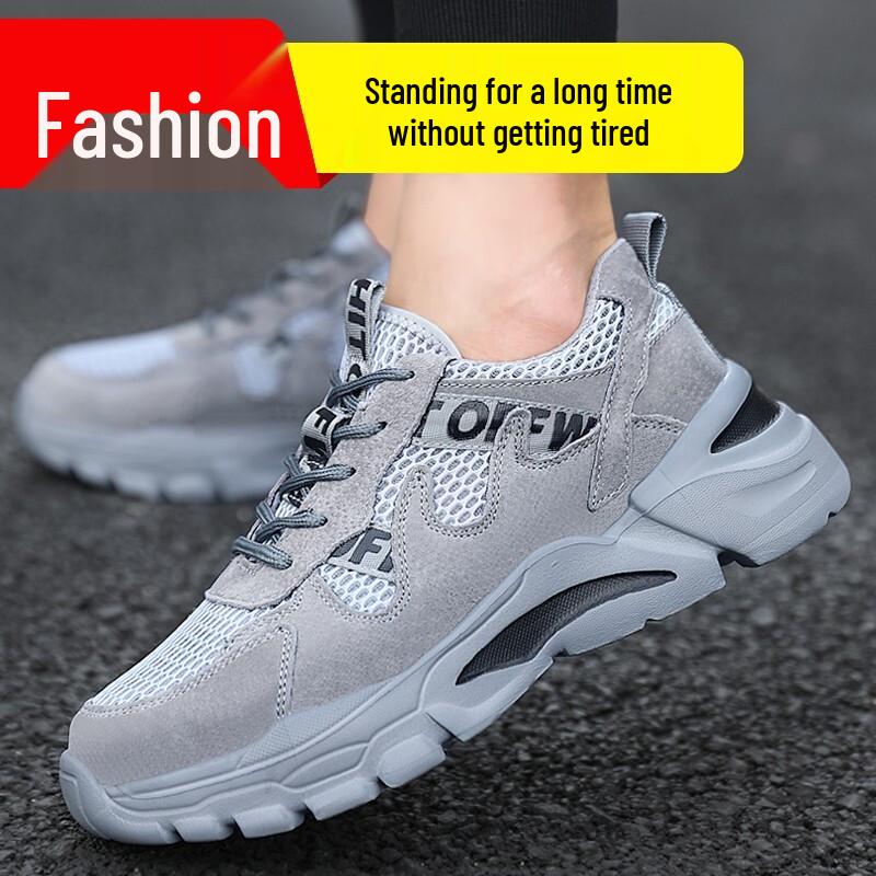 Jingtu 2030 Men s Breathable Steel Toe Safety Shoes 42