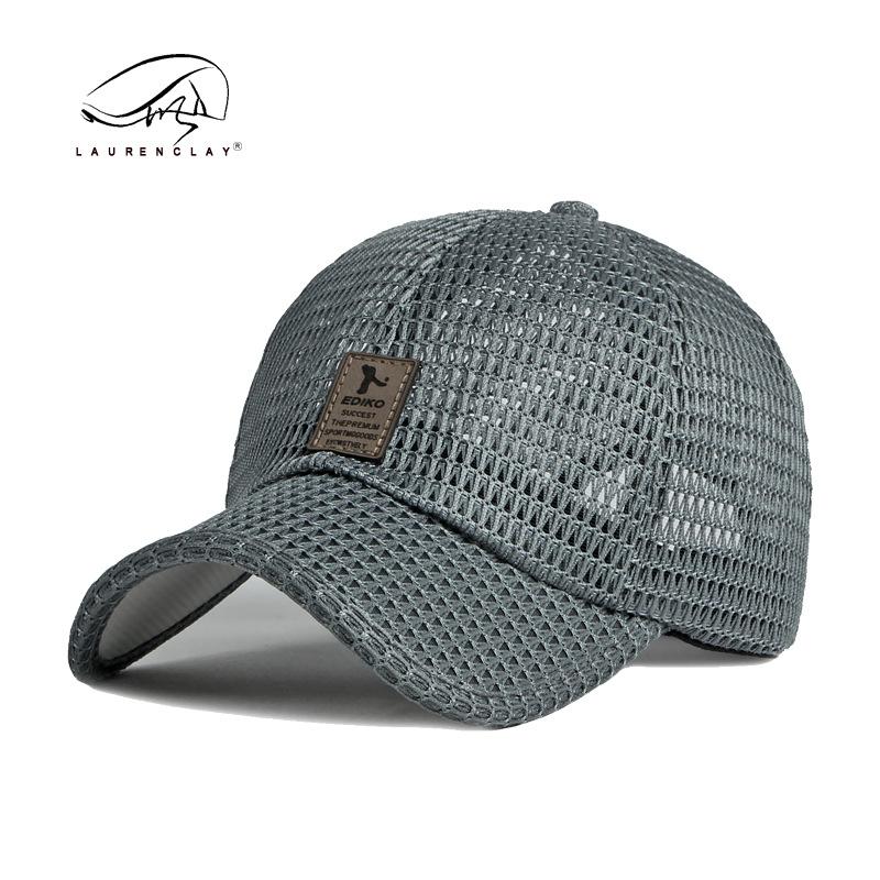 Hat Spring and Summer Sunscreen Shade Mesh Cap Men's and Women's Outdoor Leisure Baseball Cap Hollow Mesh Cap