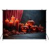 Mocsicka Jack-O-Lanterns Party Backdrop Photography Child Baby Photo Halloween Backgrounds Pumpkin Decors Banner Photocall