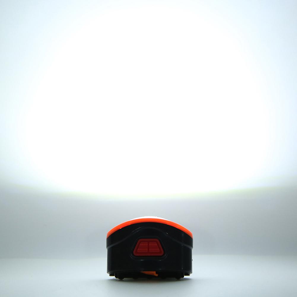 ABS USB Charging Bike Front Light Warning Sign Lighting Headlight Bicycle Cycling Accessory