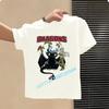 Dragon Tamer Summer Tshirt  Boys Sports Shirt  Girls Casual Top  Cartoon Print  Childrens Pure Cotton Short Sleeve Shirt