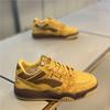Winter New Trendy Anti-fur High-top Board Shoes Lace-up Platform Style Forrest Gump Shoes Cl
