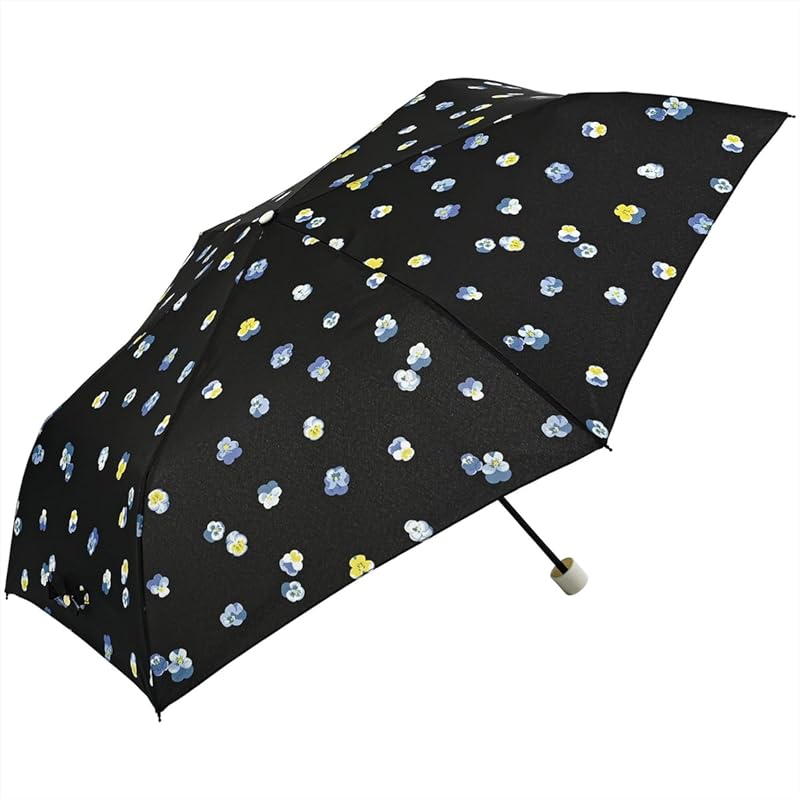 

nifty colors(Nifty Colors) folding umbrella pansy slender mini 1688BK
