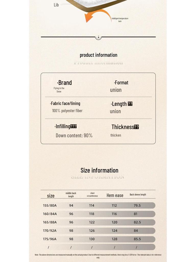 SNOWFLYING Women's Long Winter Down Jacket X30145339F