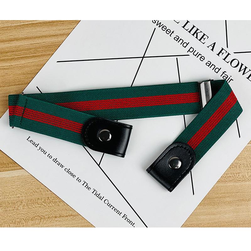 Lazy Belt Womens Versatile Decorative Elastic Adjustable Nohole Strap