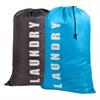 1 Durable Oxford Cloth Drawstring Storage Bag In Blue, Easy To Carry, Foldable, Suitable for Dormitories and Camping