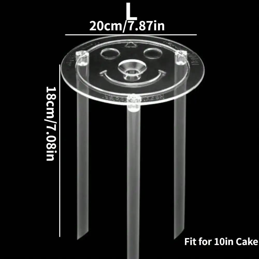 Round Cake Pan Stand DIY Craft Baking Tools Multi-Layer Support Spacer Stand Dessert Frame Kitchen Pastry Decorative Spacer