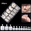Cover Nail Art Decor Toenails Manicure Fake Artificial Foot Tips Toe Nails Tips False Toe Nails