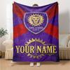 Name Individuell Orlando City SC Aufdruck Flanelldecke Hohe Qualität Warm Bequem Decke für Alle Jahreszeiten Perfekt für Geschenke Heimdekoration