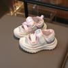 Hot Kids Tennis Shoes Mesh Breathable Boys Girls Sports Sandals Non-slip Soft Sole 2025 Summer New Toddler Student Running Shoes