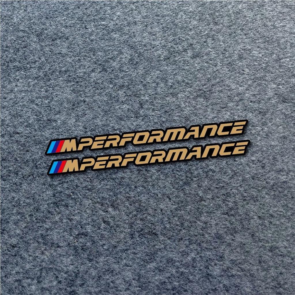 BBKY7 3D Emblem Sticker Performance Car Decoration For BMW G42 G26 G60 G70 U11 G05 G20 G30 G01 G02 F40 F30 G32 G29 G08 G16 G14 F44 E30