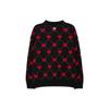 MLB Knitwear Women's Black V neck Moderate Cardigan 3AKCH0134-50BKS