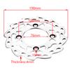 Motorcycle Front 220mm or Rear 190mm disc Brake Disc disk plate Rotor for 110 125 140 150 160cc SDG BSE Pit Dirt Bike Motocross