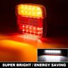 1/2pcs Rear Tail Lights Brake Stop Car Truck LED Rear 12V Lights Rear Lamp Waterproof Tailight Warning Parts for Trailer Caravan