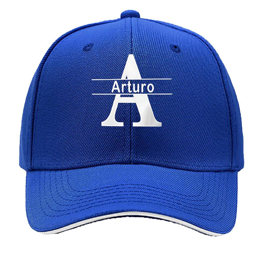 Customized Name Arturo Cap Personalized Streetwear Hat with Logo Classic Black White Design Sandwich Baseball Cap
