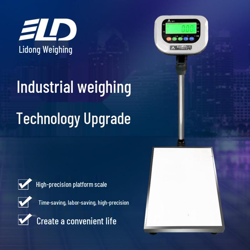 Electronic Weighing Scale: 50kg/60kg/100kg/200kg Kitchen & Platform Models