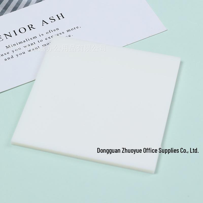 Colorful Transparent PET Sticky Notes with Strong Adhesion for Students and Office Use