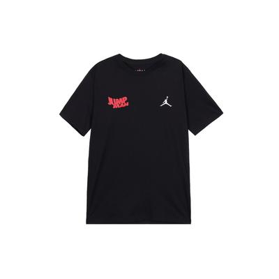Summer Alphabet Print Short Sleeve Crew Neck Knit T-Shirt Men Tops Black FN6030-010