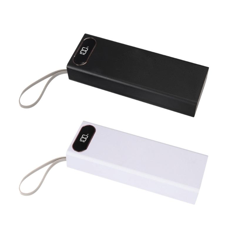 22.5W Fast Charging Detachable 20Slot 18650 Battery Holder Box NonWelding Required Plastic Case For DIY Projects