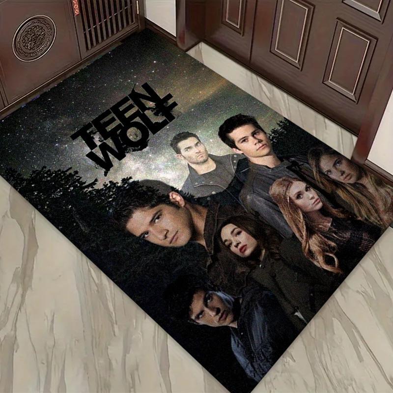 Teen Wolf Carpet Rug for Living Room Bedroom Home Sofa Decoration,Kids play Non-slip Floor Mat