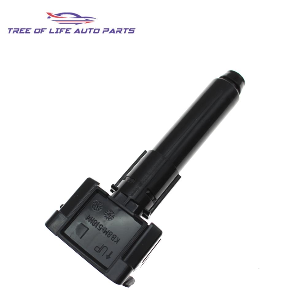 KB8M-5182X KB8M-518G1 Front Bumper Headlight Washer Spray Nozzle Jet Cover For Mazda CX-5 KF 2017 2018 KB8M-518H1 KB8M-5182Y