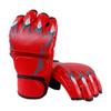 PU Boxing Gloves Half Finger Punching Gloves New Workout Gloves  for Men Women