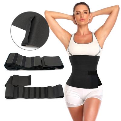 Bandage Belt Sauna Tummy Shaper Invisible Sweat Wraps Belly Plus Size Band Waist Trainer Wrap