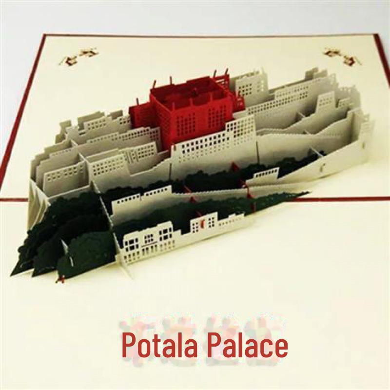 3D Tower Bridge Christmas & Birthday Greeting Card