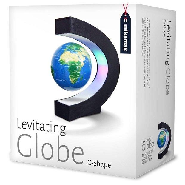 Globo magnetico levitante illuminato a LED regalo per il capo da scrivania