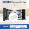 W10533497 3021428 Microwave Inlet Cover Replacement Compatible with Whirlpool Maytag WMH73521CW YMMV4205FW, WPW10533497 Microwave Oven Wave Guide