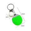 Sports Themes Table Tennis Keychain Exquisite Car Keys Holder Key for Family Valentine's Day Holiday