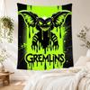 Gremlins Vintage Tapestry Handmade Look Suitable For Balcony Living Room Studio Wall Multipurpose Boho Decor Gift For New Home