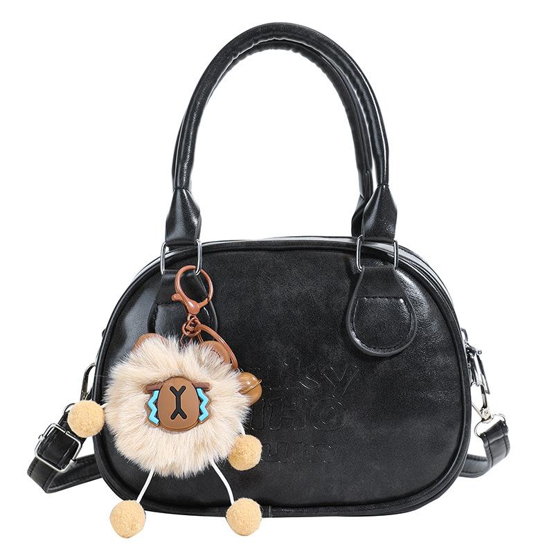 Niche Retro Maillard Style Handbag Women's 2025 New Versatile Korean Fashion Textured Shoulder Messenger Bag