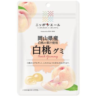 JA Nippon Ale Okayama White Peach Gummi 40gNippon Ale Brand with the Catchphrase Nippon-born, Nippo Nippon Ale Brand with the Catchphrase Nippon-born,