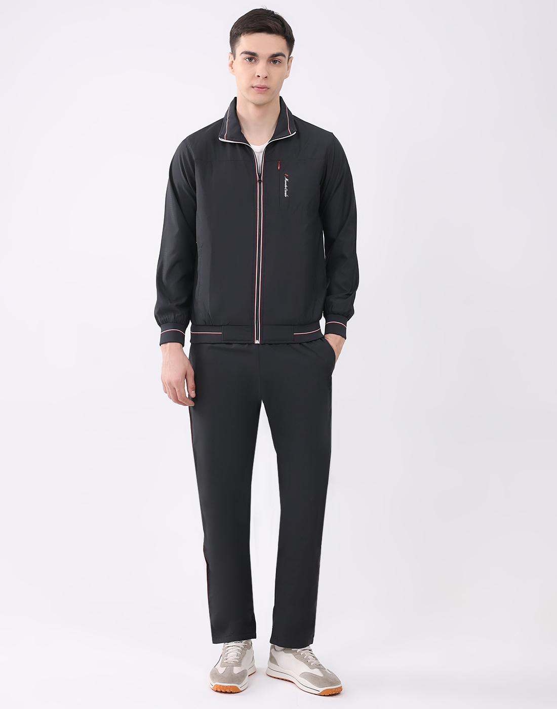 

MONTE CARLO Мужской спортивный костюм стандартного кроя L чёрный