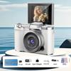 Popular Dual-Camera Retro Digital Camera with HD Selfie and Portable Design for Students