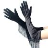 Musical Lady Long Gloves Stretch Stage Dance Mittens Costume Fringe Tassel Gloves  Girls