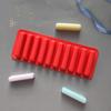Silicone Long Strip Ice Cube Mold Non-Stick For Chocolate Jelly Biscuit Diy Baking Ice Cream Bar Tray Kitchen Tool 10 Grids