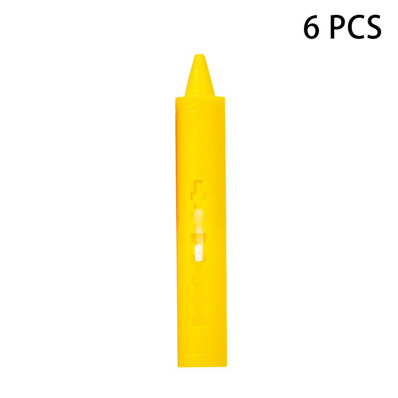 6Pcs Washable Bath Crayons Colorful Drawing In The Tub Easy Clean Crayons Kids Colorful Funny Art Toy Graffiti Bathroom Crayon