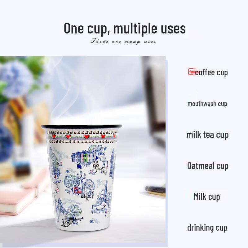 CATH KIDSTON Vintage Hand Cream Ceramic Cup Set