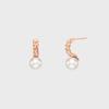 Silver Pearl Earrings SC25C04T