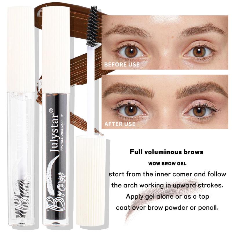 Lichidul pentru coafare pentru sprâncene este rezistent la apă, nu se pete, stabilește de lungă durată, rezistent la apă, lichid natural tridimensional, cu uscare rapidă.