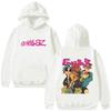 Gorillaz Hoodie Men Women Hip Hop Fashion Oversized Fleece Hoodies Men's Gothic Rock Alternative Hooded Sweatshirt