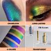 Chameleon Liquid Eyeshadow Stick, Color Gradient Monochromatic High Pigmented Liquid Eyeshadow Stick Makeup