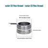 Hua Shunying M22 Copper Faucet Aerator Adapter, 5-Pack