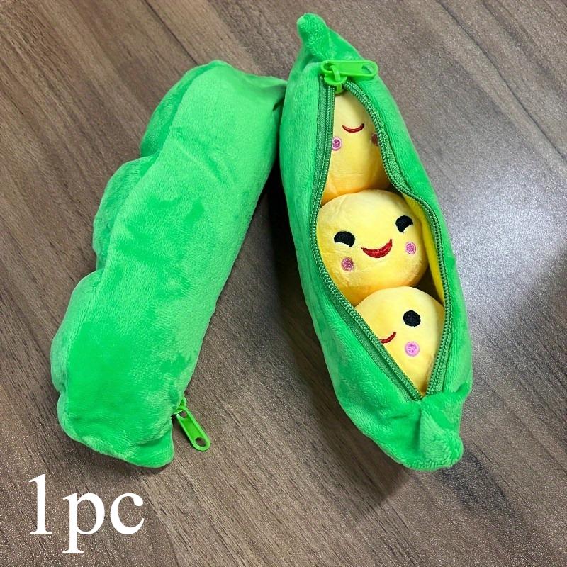 

Interactive Plush Pea Pet Toys, Squeaky Sound, Durable Material, Suitable for All Breed Sizes - Pet Sniffing and Reward Game